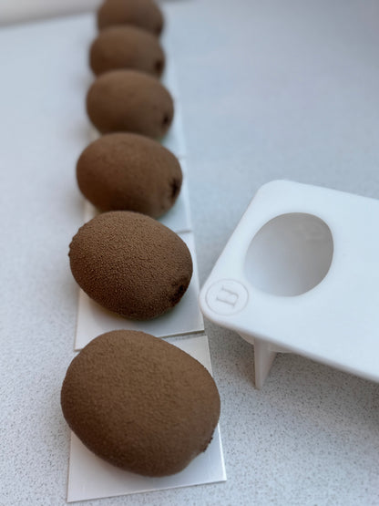 MOULE KIWI 3 EMPREINTES
